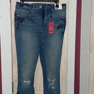 Ankle legging denim jeans